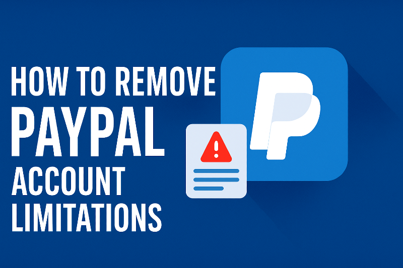 How to Remove PayPal Account Limitations for Merchants